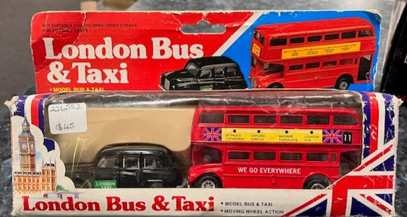 London Bus & Taxi Model