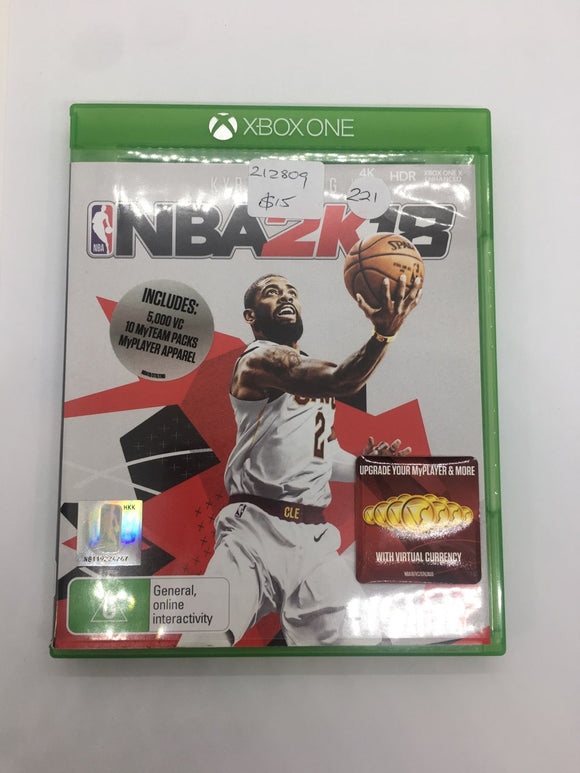 NBA 2K 18 Xbox One Game