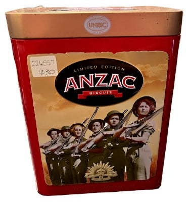 Limited Edition Anzac Biscuit Tin Australian Womens Army Service 1942