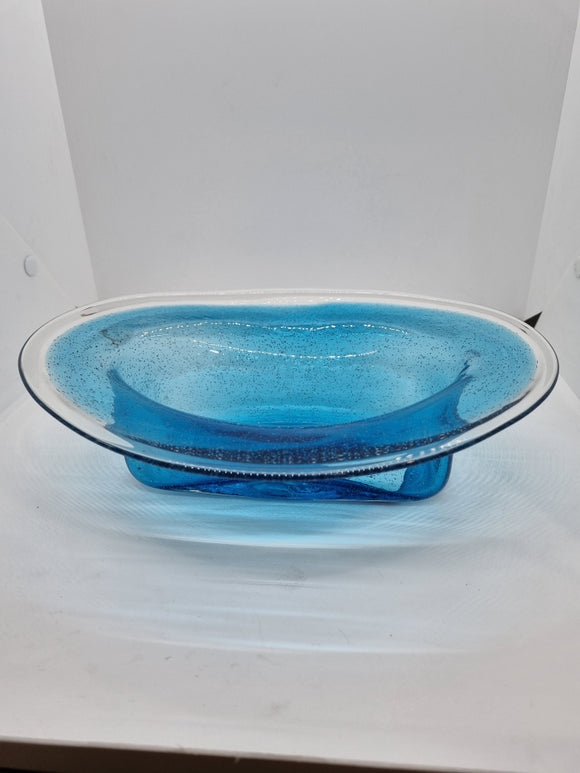 Studio Glass Blue Bowl