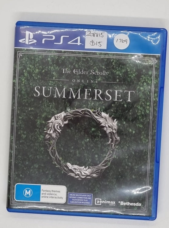 Summerset Online PS4 Game