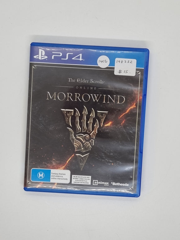 Morrowind Online PS4 Game