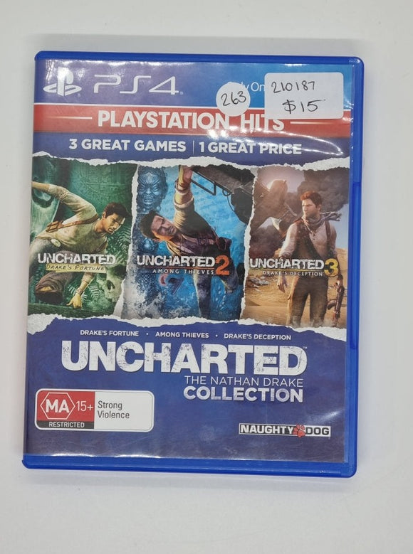 Uncharted Nathan Drake Collection PS4 Game