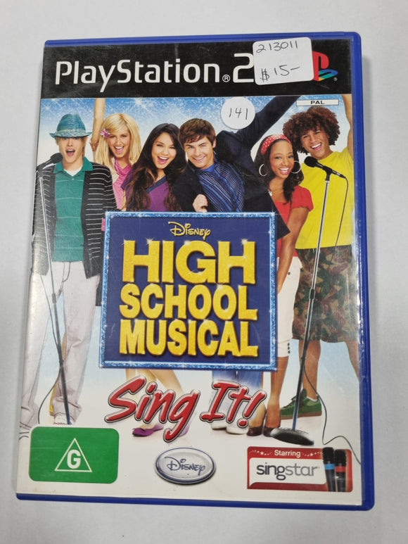High School Musical Sing It Ps2 Game
