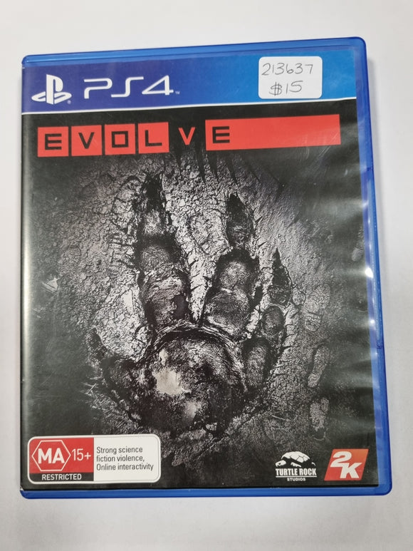 Evolve PS4 Game