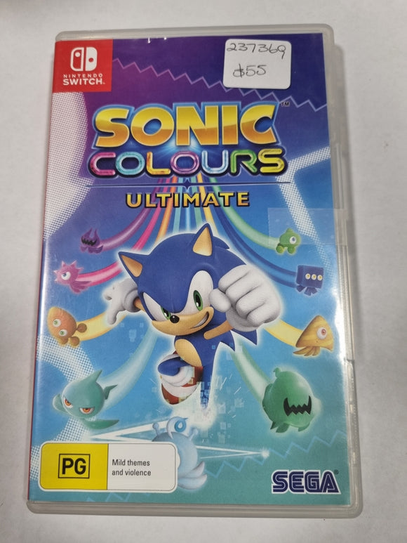 Sonic Colours Ultimate Nintendo Switch Game