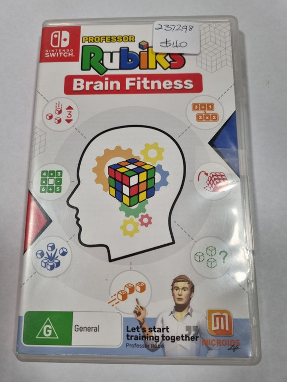 Nintendo Switch Game Rubiks Brain Fitness