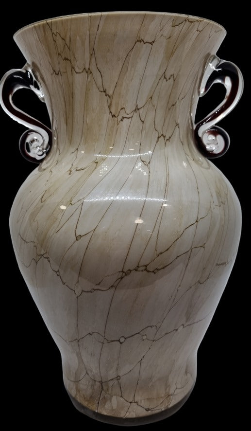 Danube Hand Made Glass Urn